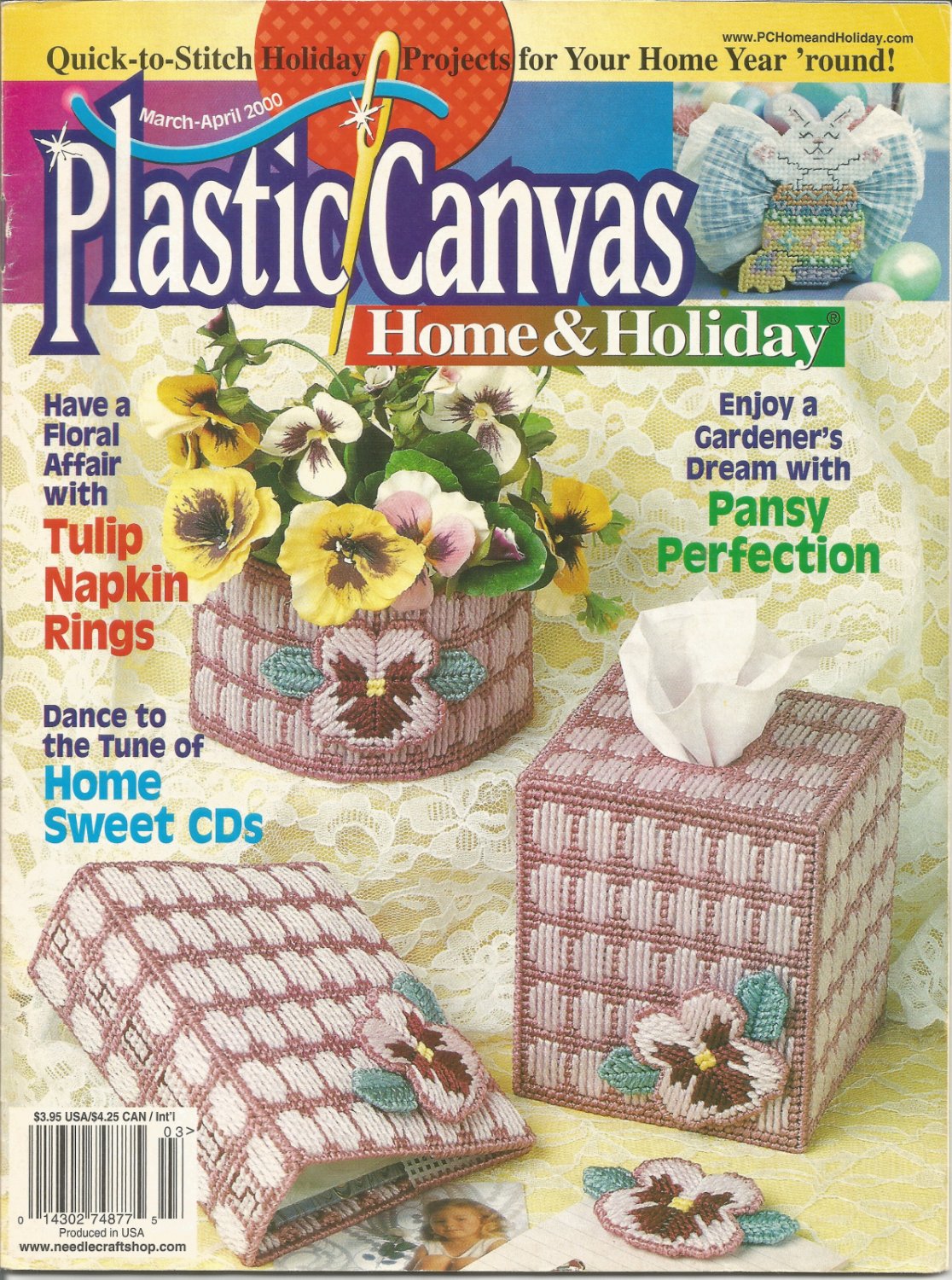 Plastic Canvas Home and Holiday- March April 2000