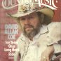 Country Music Magazine- January/February 1985- David Allan Coe