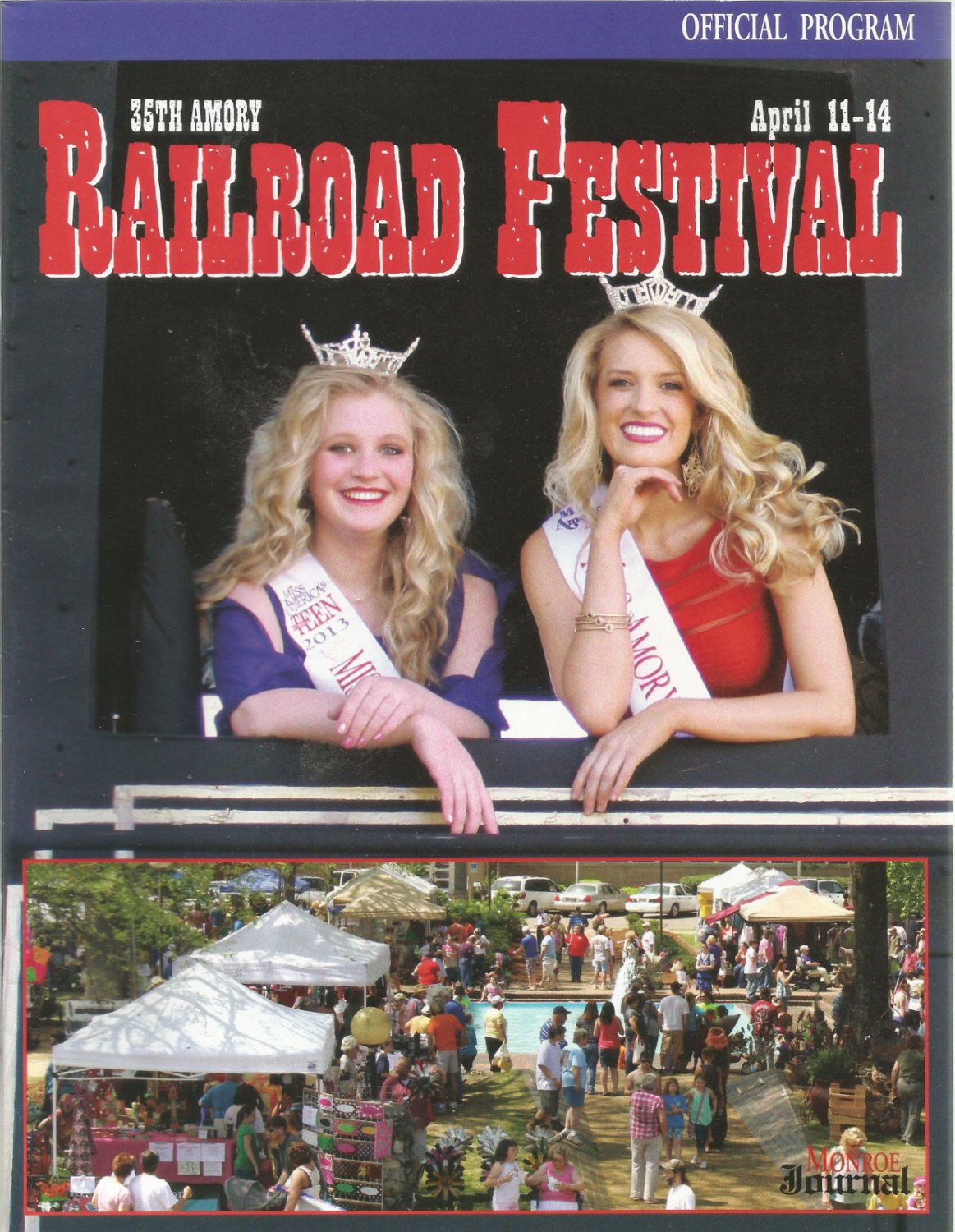 35th Amory Railroad Festival Official program 2013