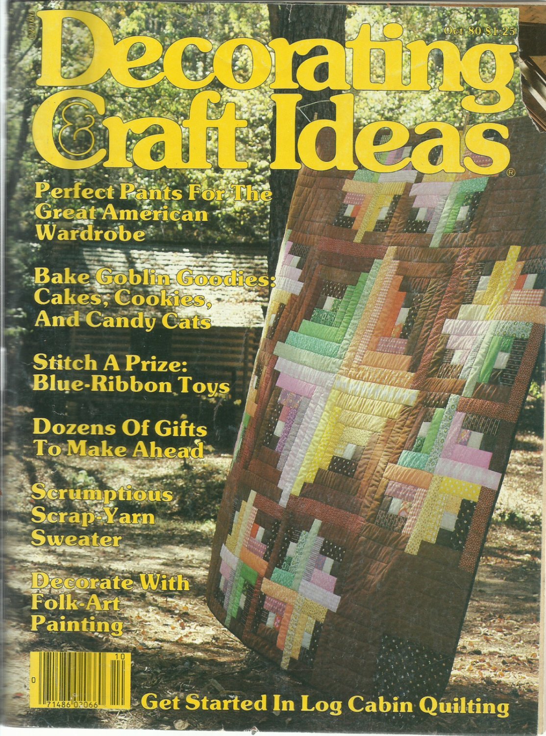 Decorating Craft Ideas- October 1980- Bake Goblin Goodies