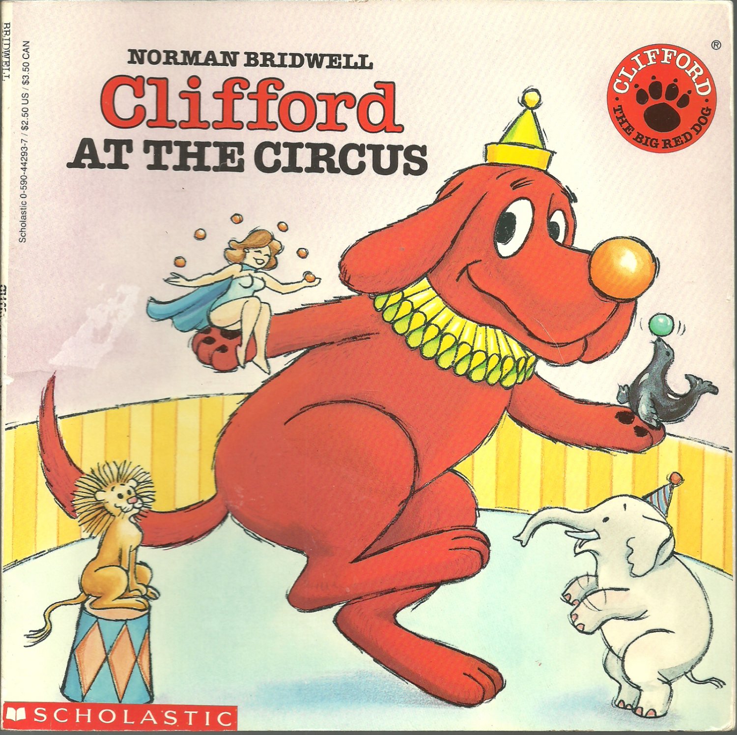 Norman Bridwell Clifford at the circus softcover