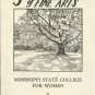 Spring Festival of Fine Arts brochure Miss. State College for women- Mar 1943
