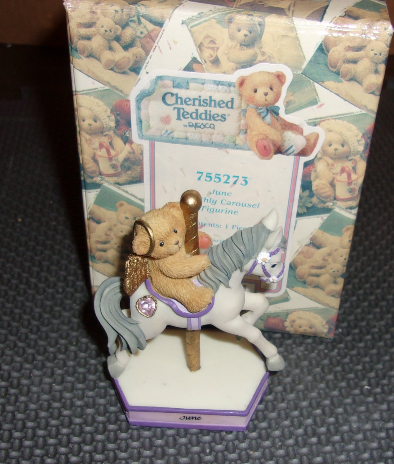 cherished teddies carousel