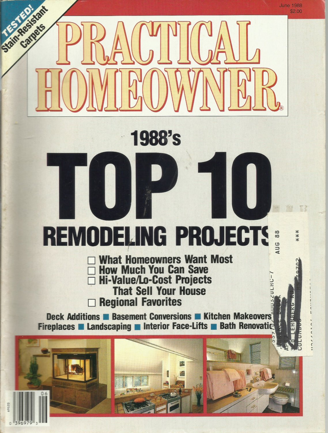 Practical Homeowner magazine- June 1988- Deck Additions