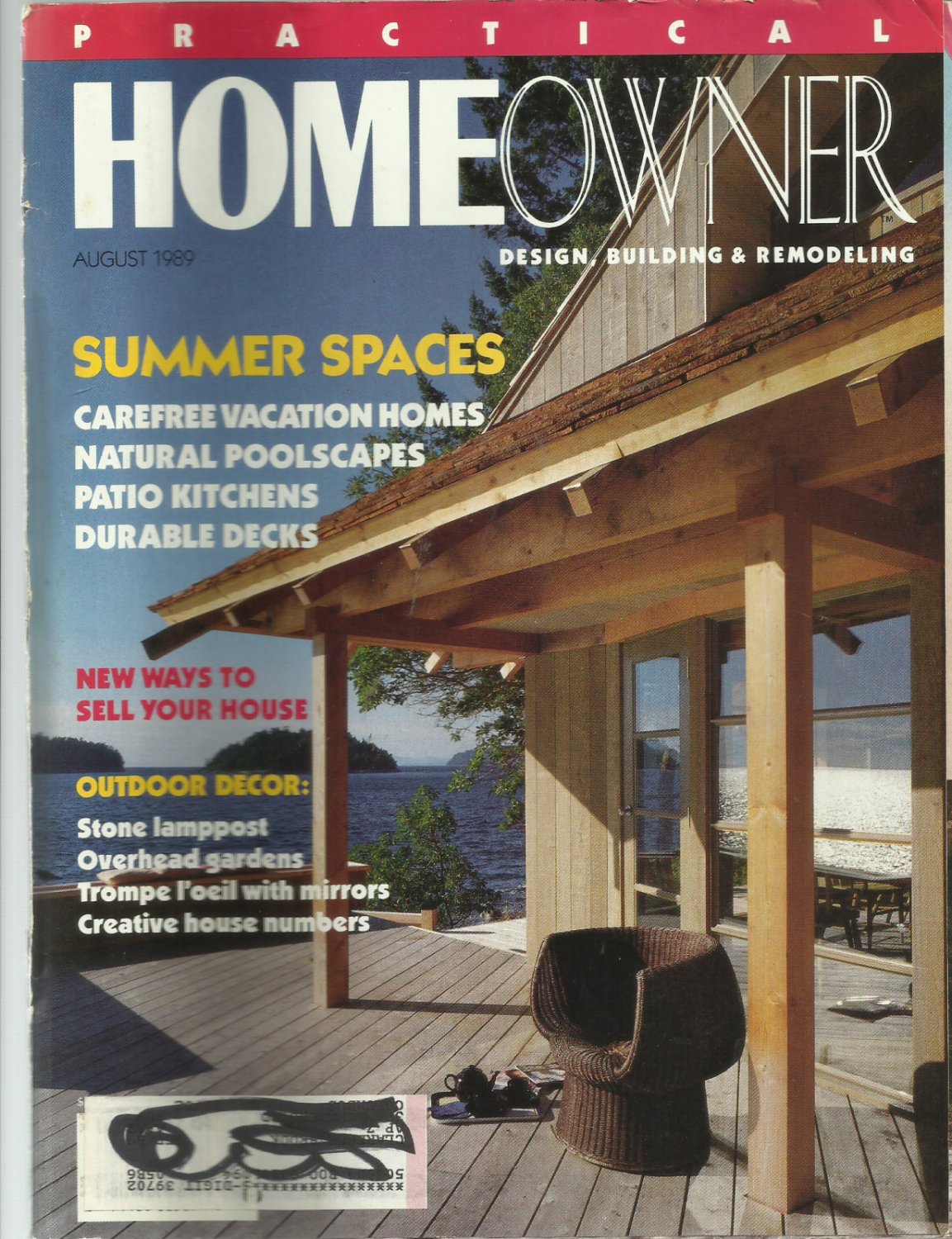 Practical Homeowner magazine- August 1989- Overhead gardens