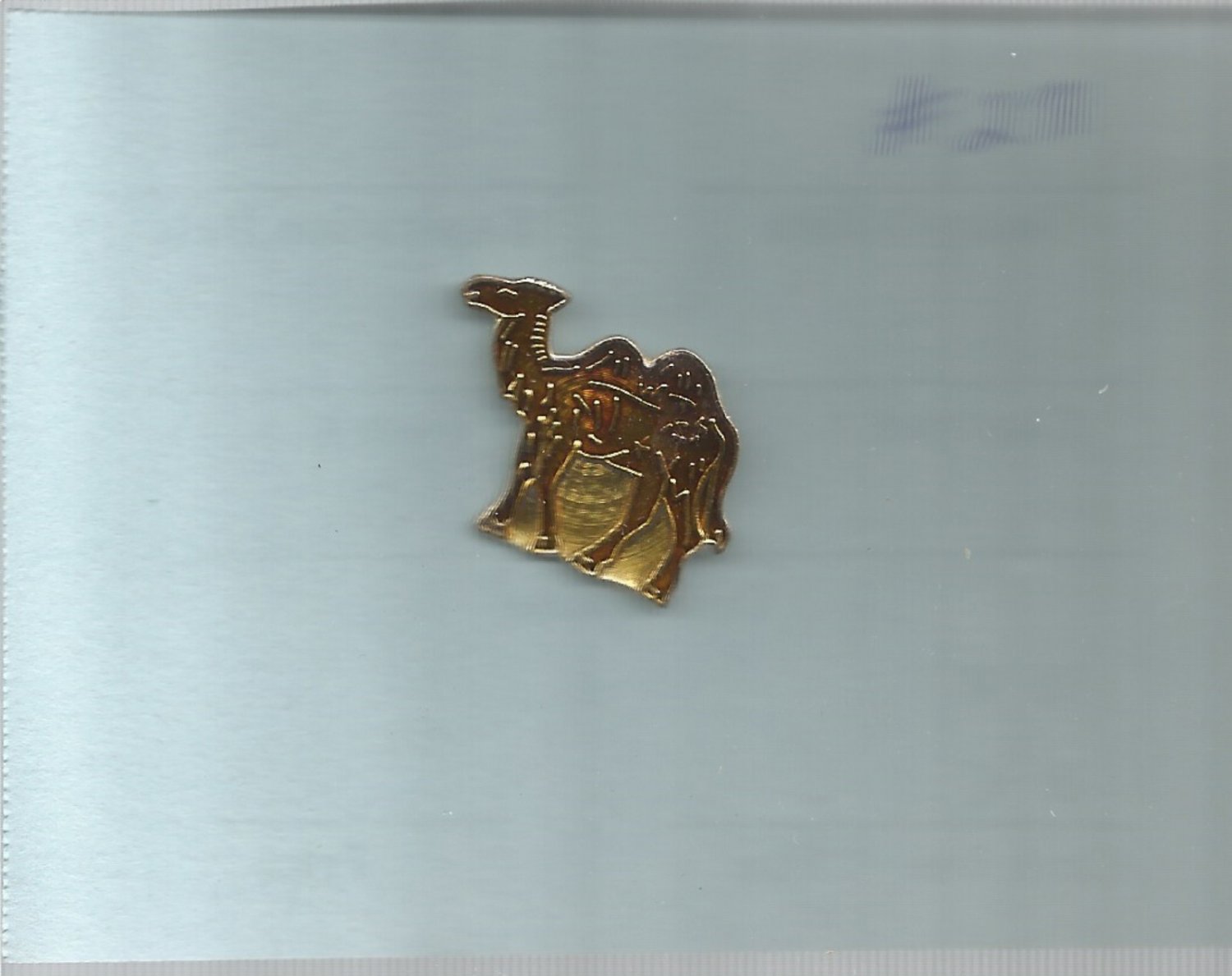 Camel Hat Lapel Pin 271