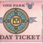 1994 Walt Disney World guest ticket used one park one day