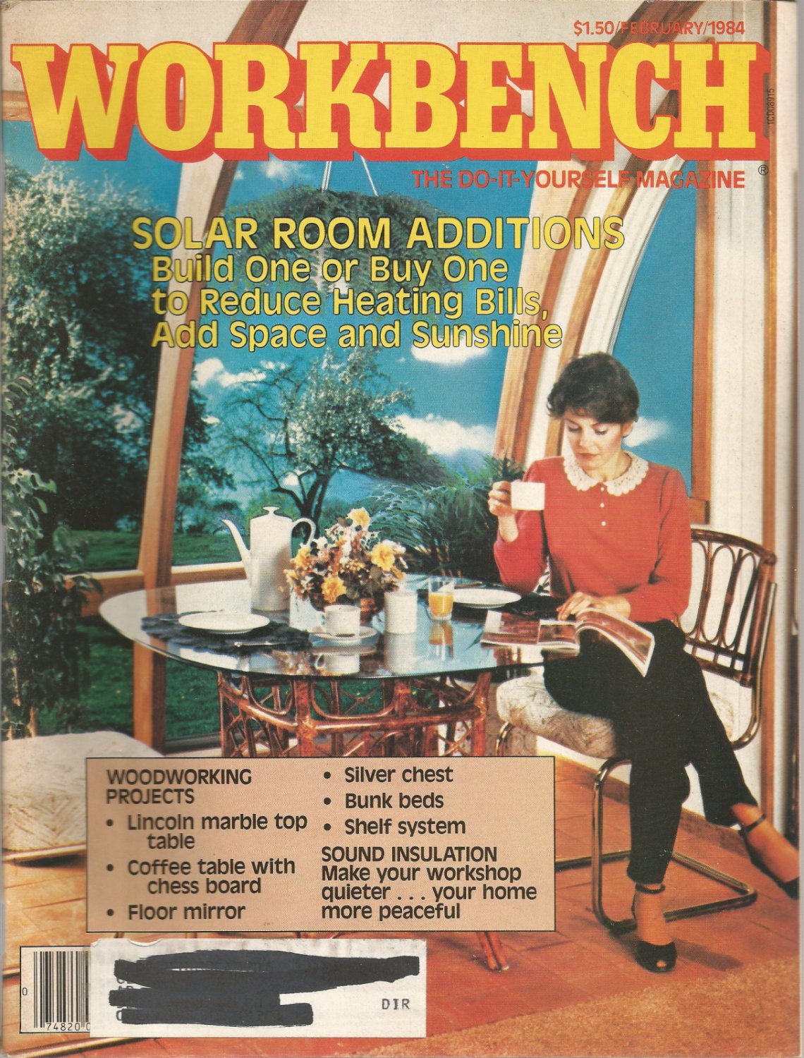 Workbench magazine- Do it yourself - February 1984- Solar Room Additions