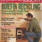 Home Mechanix magazine- Managing your home in the '90s- May 1992- Built in recycling