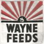 Wayne Feeds-  5 3/4" x 5 3/4"  cloth patch- Vintage