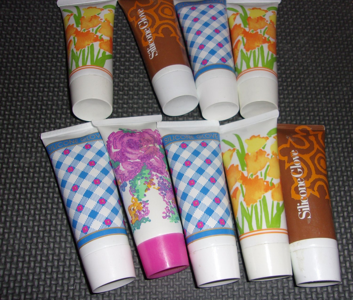 9 Avon Silicone Glove Hand Cream 1.5 oz. Vintage