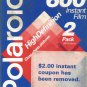 Polaroid 600 plus Instant Color Film- 20 pictures- Sealed- Expired 6/98