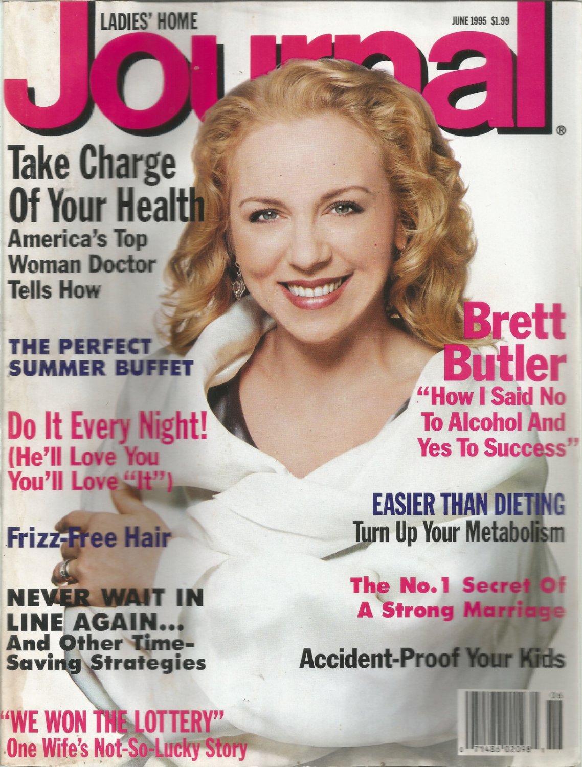 Ladies Home Journal-  June 1995-  Brett Butler
