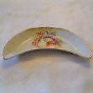 VINTAGE LEFTON BONE PLATE FRUIT DESIGN