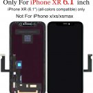 iPhone XR LCD Display Touch Screen Digitizer Replacement With Back Plate