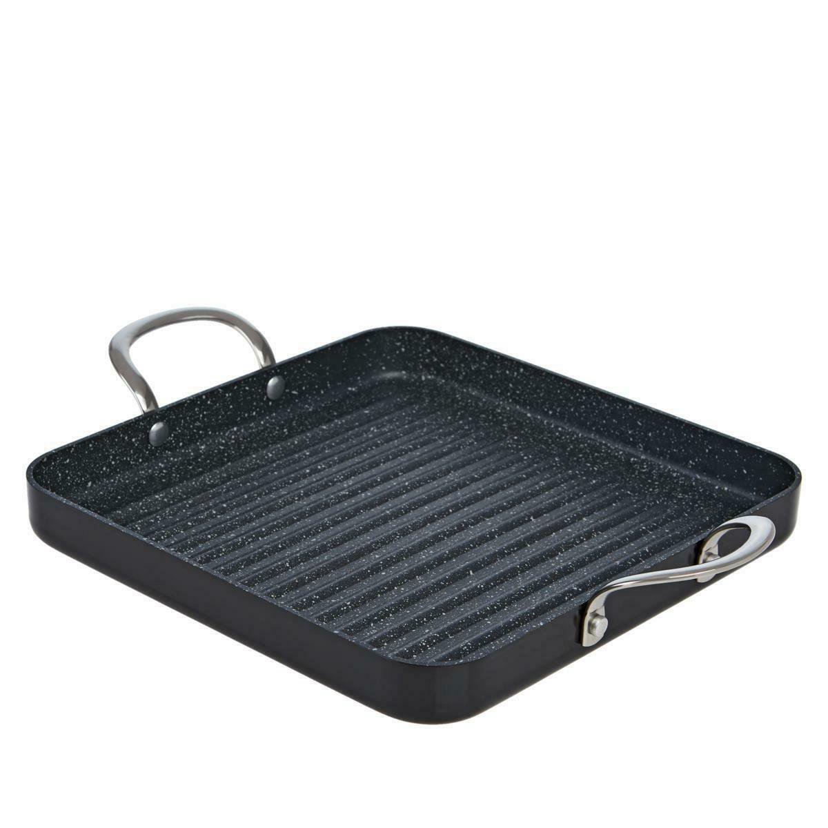 Curtis Stone DuraPan Nonstick 11" Grill Pan