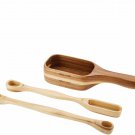 Mad Hungry 3-Piece Acacia Wood Measuring Spoon Set Model K48107