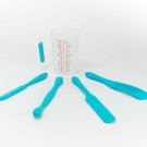 Mad Hungry 5-pc Silicone Spurtle Baking Prep Set w/ Measuring Cup Model K49167