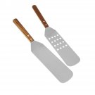 Curtis Stone Set of 2 Tiger Bamboo Grilling Spatulas Model 591-209