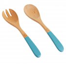 Curtis Stone 2-piece Beech Wood Utensil Set Model 683-035