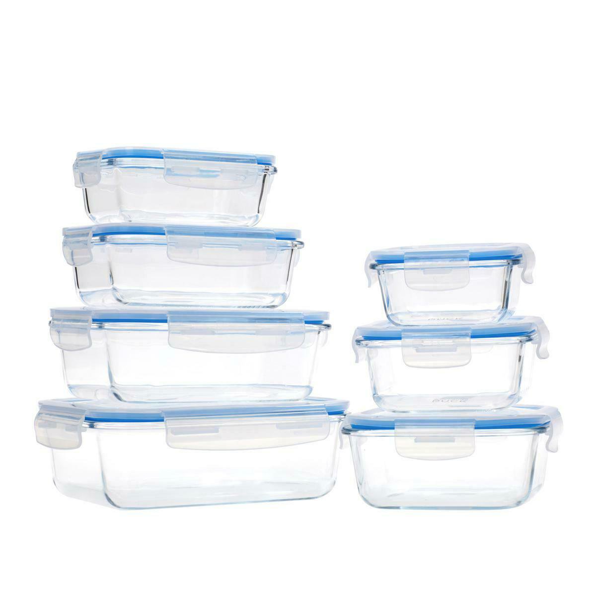 Wolfgang Puck 14-piece Glass Food Storage Containers with Lids