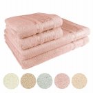 Concetti Di-Lusso MiaSoft Diamond Bamboo – Set of 4 in Gift Box (Pastel Rose)