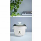 Steam Rice Cooker 7Cup White Steamer Warmer Houseware Electric Pot Cooked Home R
