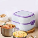 MINI Rice Cooker Thermal Heating Electric Lunch Box 2 Layers Portable Food Steam