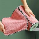 Double Sided Kitchen Towel Absorbent Dish Cloth Non-stick Oil scouring pad House