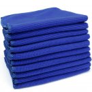 Blue 10x Car Wash Microfiber Towel Cleaning Drying Soft Cloth Super Absorbent