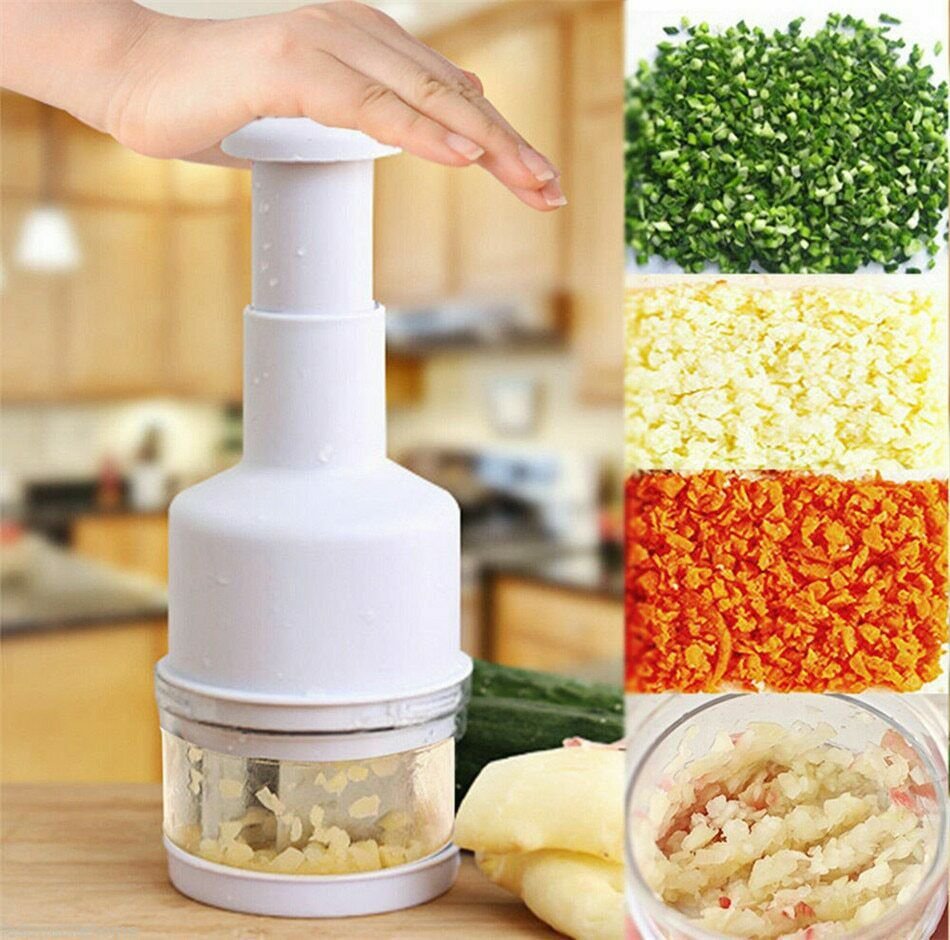 Magic Onion Chopper Food Vegetable Garlic Onion Dicer Mincer Cutter Peeler