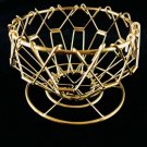 Reusable 1-2 Cup Coffee Filter Brass Collapsible Pour over Coffee Dripper S2N5