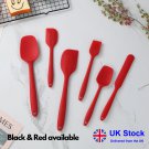 Silicone Cooking Kitchen Utensils Set Non-Stick Spatula Cookware Baking Tool 6pc