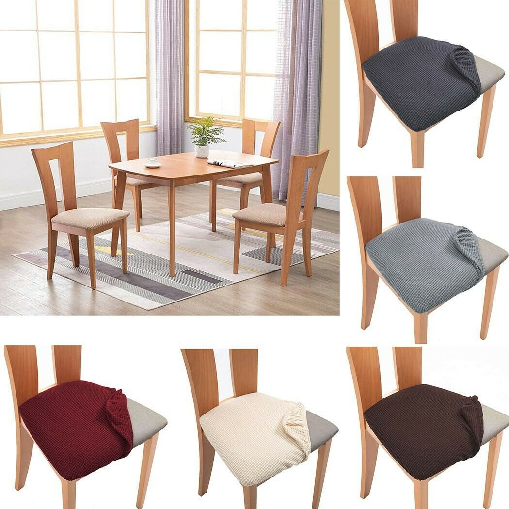 Stretch Dining Chair Cover Slipcover Protector Wedding Home Decor Seat Covers