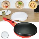 3 Types 220V 600W Electric Maker Non Stick Pancake Pan Frying Griddle Machine