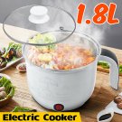 1.8L Electric Multi-functional Mini Rice Cooker Hot Pot Slow Cooker Boiler Home