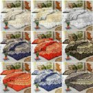 Handmade Quilt Cover Duvet Doona Cover Indian Mandala Bohemian Queen Bedding Set