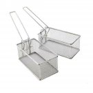 Curtis Stone 2-piece Stainless Steel Fry Basket Set Model 694-123