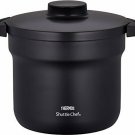 Thermos Vacuum Warm Cooker Shuttle Chef KBJ-4500 BK (Black)【Japan Domestic Gen