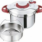 T-FAL Pressure Cooker ClipsoMinut Easy 6.0L (Ruby Red) P4620769【Japan Domestic