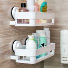 Bathroom Triangular Shower Shelf Corner Bath Storage Holder Organizer Wall Racks