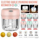 Electric Mini Garlic Chopper Meat Grinder Crusher for Nut Fruit Vegetable Food