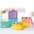 Tupperware Rectangular Fridge Containers Cubix Air Tight BPA-Free Plastic FS