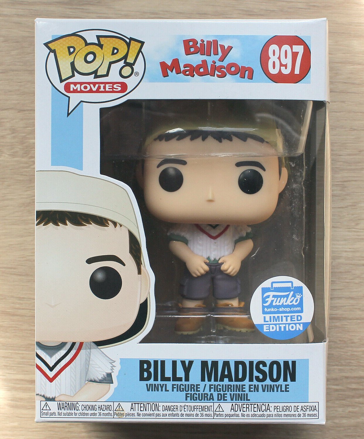 Funko Pop Billy Madison (Box Wear) + Free Protector