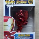 Funko Pop Marvel Avengers Infinity War Iron Man Red Chrome + Free Protector