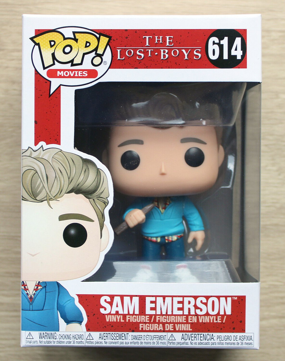 Funko Pop The Lost Boys Sam Emerson + Free Protector