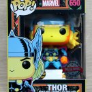 Funko Pop Marvel Thor Black Light + Protector