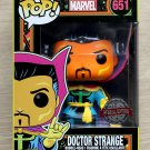 Funko Pop Marvel Doctor Strange Black Light + Protector