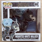 Funko Pop Rides Game Of Thrones Mounted White Walker + Free Protector