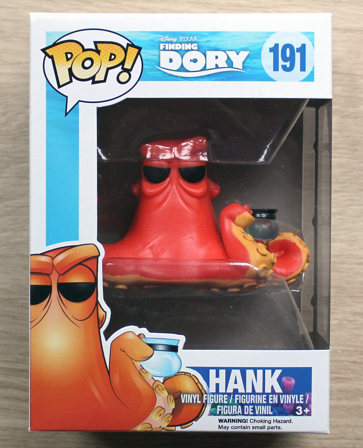 Funko Pop Disney Finding Dory - Hank + Free Protector